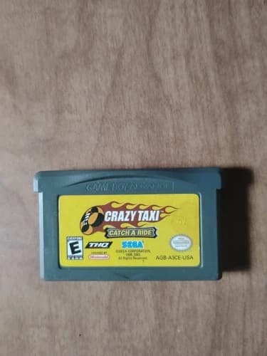 CRAZY TAXI: CATCH A RIDE NINTENDO GAMEBOY ADVANCE SP GBA