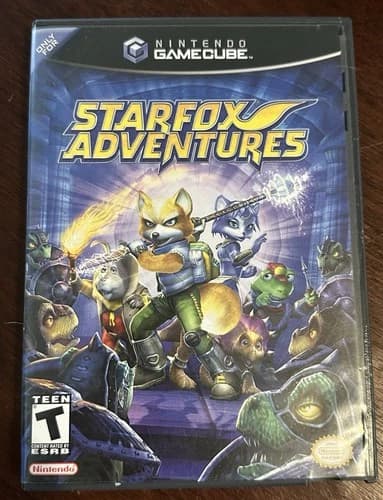 Star Fox Adventures GameCube Complete w/ Manual Black Label