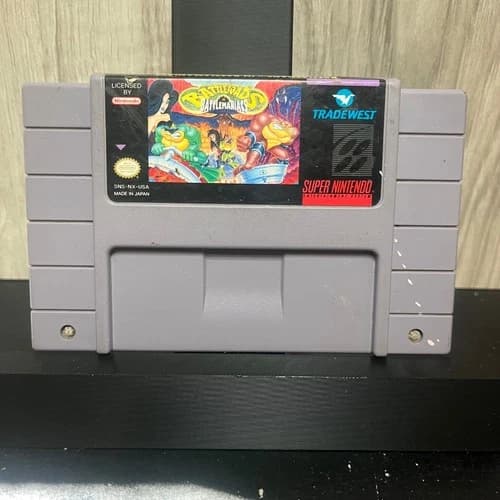 Battletoads in Battlemaniacs - Super Nintendo SNES - Cartridge Only, Tested!