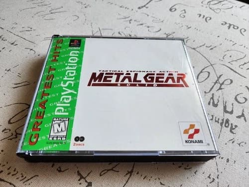 Metal Gear Solid Greatest Hits (Sony PlayStation 1, 1999)
