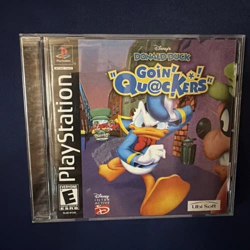 Disney's Donald Duck: Goin' Quackers (Sony PlayStation 1, 2000) CIB Complete PS1