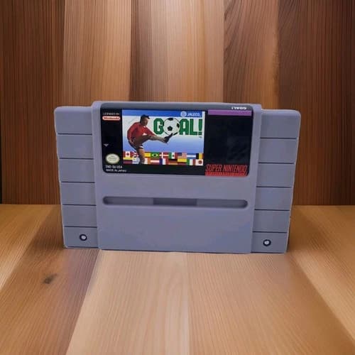 Goal (Super Nintendo Entertainment System, 1992) SNES Tested Authentic