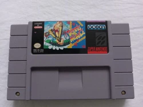 Dennis The Menace SNES Super Nintendo