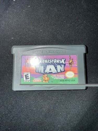 Prehistorik Man – Nintendo Game Boy Advance (Authentic, Tested)