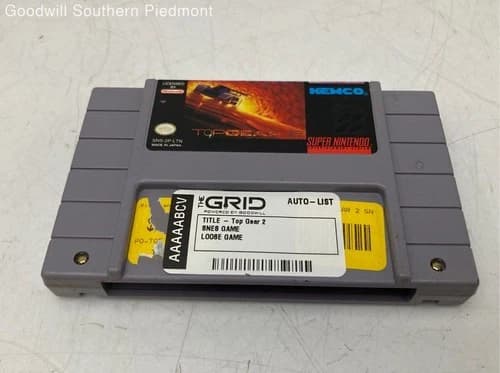 Top Gear 2 - SNES #ABCV