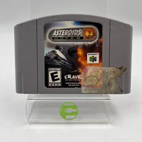 Asteroids Hyper 64 (Nintendo 64 N64, 1999) Cartridge Only