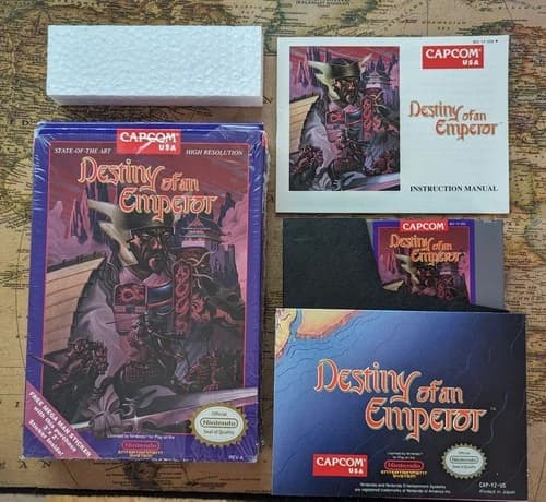 Destiny of an Emperor NES 1990