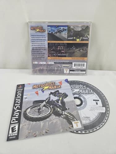 Motocross Mania -Sony PlayStation PS1- CIB Complete Tested Video Game