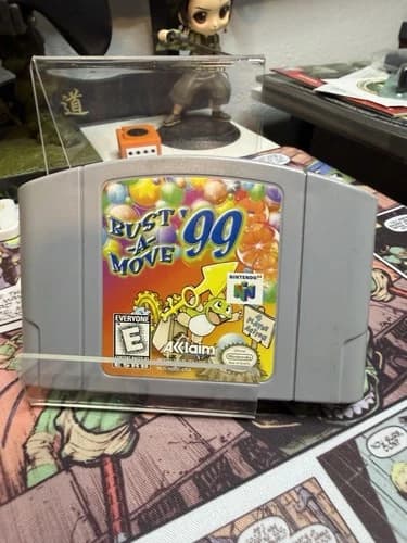 Bust-A-Move '99 (Nintendo 64, 1999) Tested Mint Copy Cleaned Pins