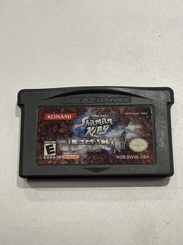 Shaman King: Legacy of Spirits - Sprinting Wolf (Game Boy Advance, 2005) GBA !