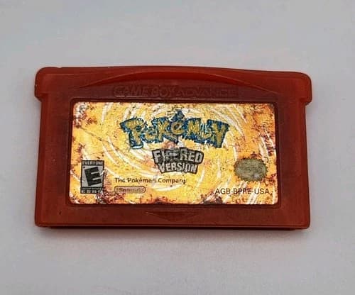 Pokemon: FireRed Version (Nintendo Gameboy Advance, 2004) GBA Authentic [Tested]