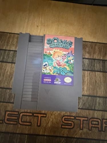Bonks Adventure NES Cart Tested Authentic Excellent Shape