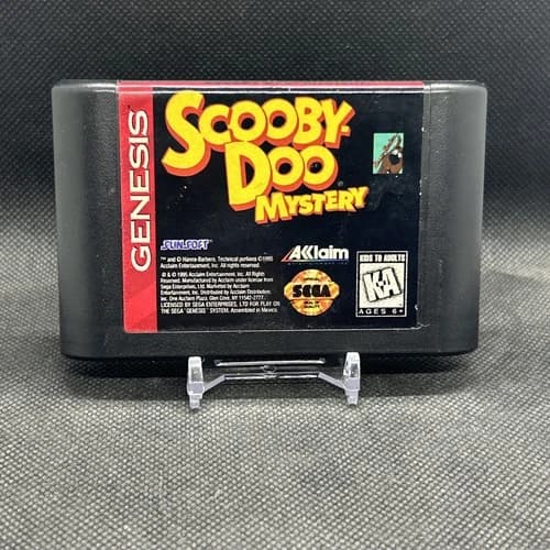 Scooby-Doo Mystery (Sega Genesis) Authentic Cart Only Tested Fast Shipping
