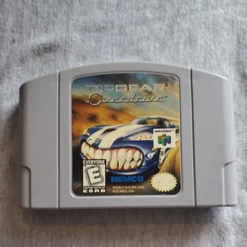 N64 Top Gear Overdrive Nintendo 64