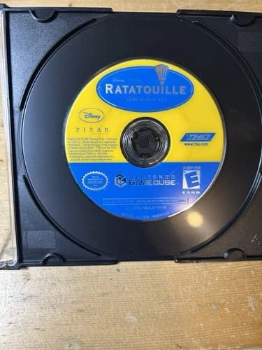 Ratatouille (Nintendo GameCube, 2007) Authentic - Tested - Disc Only Ships Free