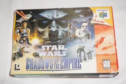 Star Wars Shadows of the Empire (Nintendo 64 N64) Complete in Box CIB