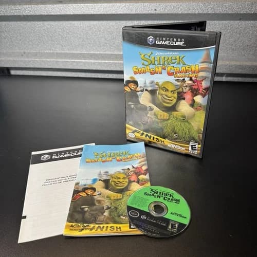 Shrek: Smash n' Crash Racing (Nintendo GameCube) Complete - Tested - Authentic