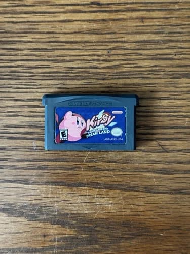 Kirby: Nightmare in Dream Land (Nintendo Game Boy Advance, 2002) Tested Working