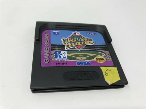 World Series Baseball - Sega Game Gear - Game Cart Only -