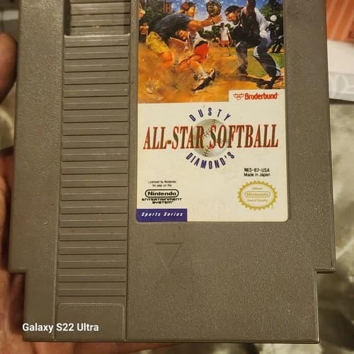 Nintendo NES Dusty Diamond's All-Star Softball (Cleaned, Tested & Working)