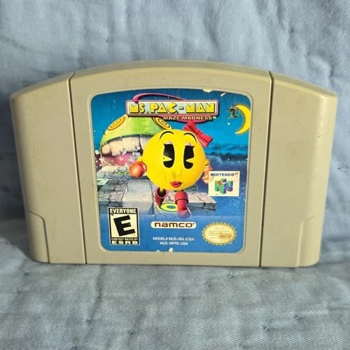 N64 Ms Pac-Man Excellent