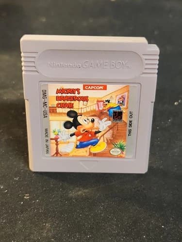 Nintendo Gameboy Mickey's Dangerous Chase game