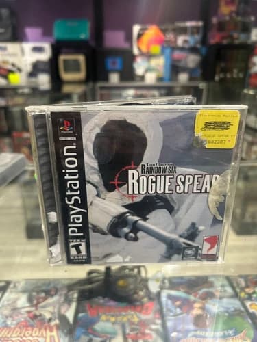 Tom Clancy's Rainbow Six Rogue Spear (PlayStation 1) PS1 CIB Complete Tested!