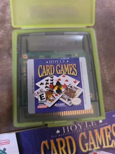 Hoyle Card Games (Game Boy Color) Sierra Entertainment Video Game Cartridge 6902