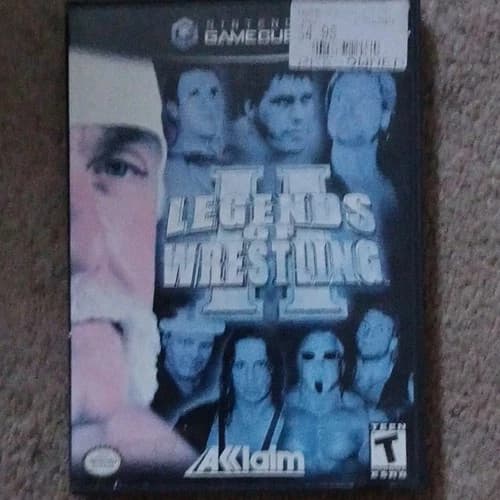 Legends of Wrestling II Nintendo GameCube Wrestling Game Acclaim