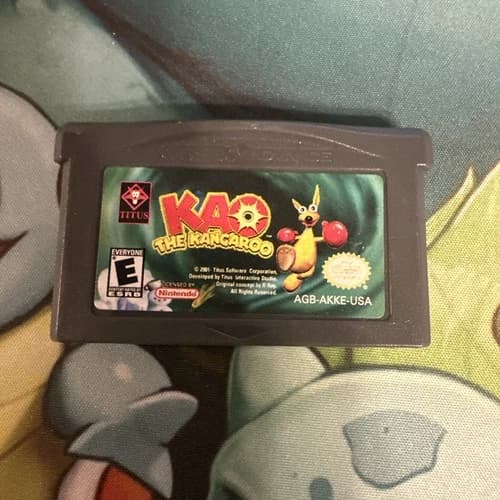 Kao the Kangaroo (Nintendo GameBoy Advance, GBA) Game Cartridge Only, Tested