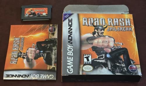 Road Rash Jailbreak - Nintendo Game Boy Advance - CIB Complete Game in Box