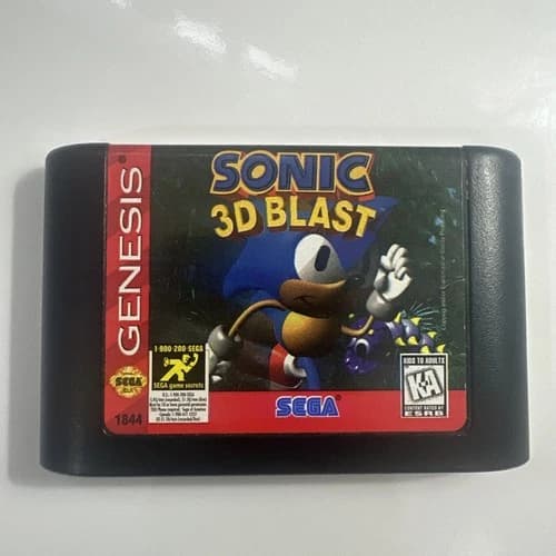 Sonic 3D Blast (Sega Genesis, 1996) Cart Only - Tested