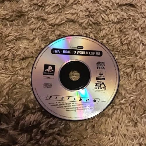 Video Game FIFA Road to World Cup 98 Disc Only Sony PlayStation 1 PS1