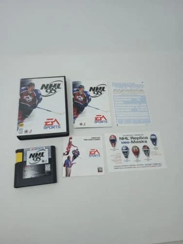 NHL 98 (Sega Genesis, 1997) CIB Fully Complete Authentic & Tested