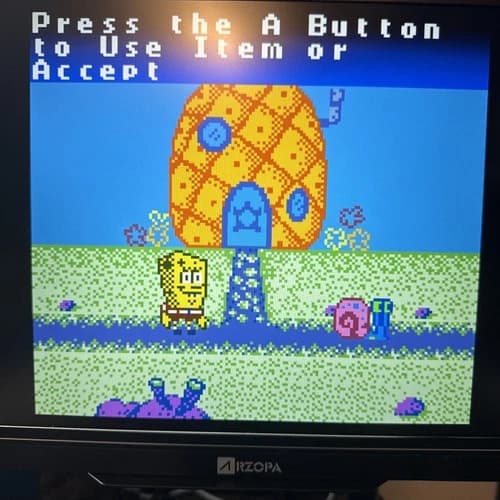 Spongebob Squarepants Legend Lost Spatula (Nintendo Game Boy Color)