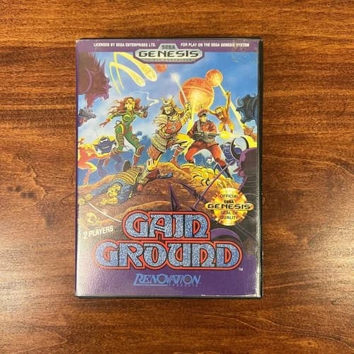 Gain Ground (Sega Genesis, 1991) CIB With Manual