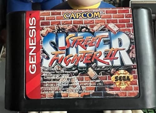 Super Street Fighter II (Sega Genesis, 1994) Cart Only