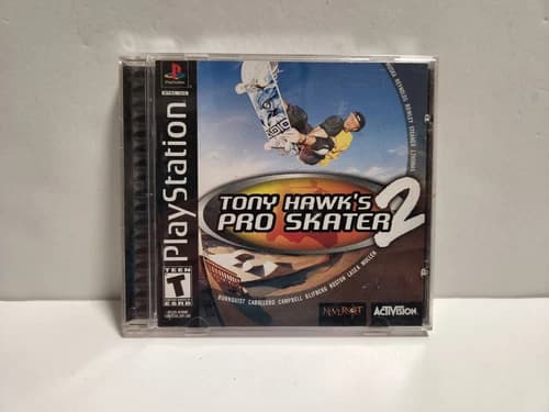 Tony Hawk's Pro Skater 2 (PlayStation 1) PS1 Complete with Registration Card