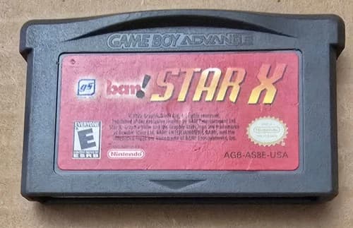 Star X Game Boy Advance GBA Nintendo Game Cart Only!