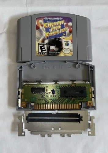 Brunswick Circuit Pro Bowling (Nintendo 64, 1999) N64 Cart Only TESTED Authentic