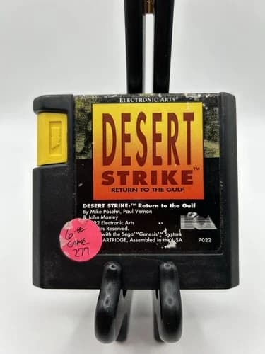 Desert Strike Return To The Gulf Sega Genesis Cartridge Only Tested