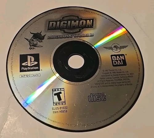 Digimon World (Sony Playstation 1 PS1 2000) Disc only Tested And Working
