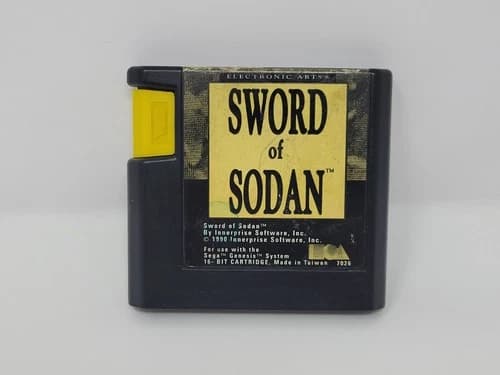 Sword of Sodan (Sega Genesis, 1990) Game Cartridge Only Tested Free US Shipping