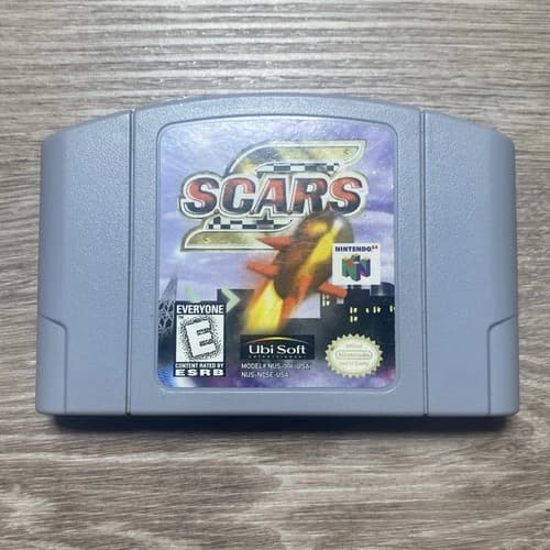 S.C.A.R.S (Nintendo 64, 1998) N64 Authentic Tested