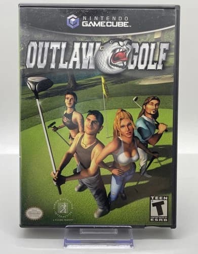 Outlaw Golf (Nintendo GameCube, 2002) Complete With Manual