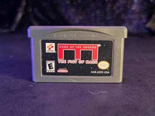 Zone of the Enders The Fist of Mars~Nintendo GBA 2002~Tested and Authentic~Loose