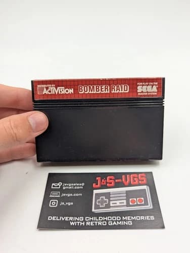Sega Master System Bomber Raid Cartridge Only