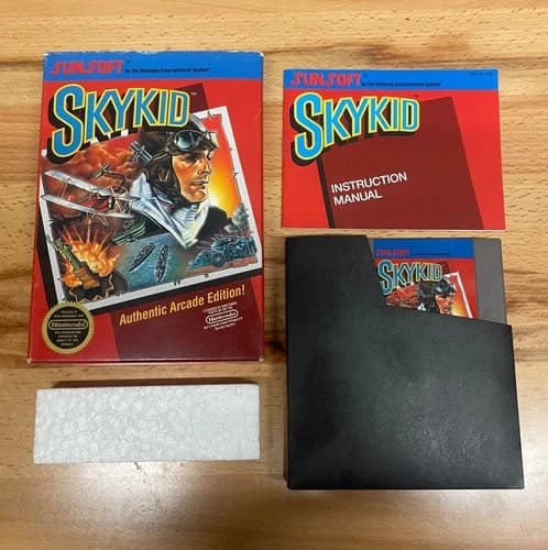 Sky Kid - Nintendo NES - CIB complete in box