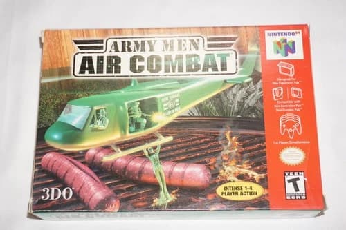 Army Men Air Combat (Nintendo 64 N64) Complete in Box CIB