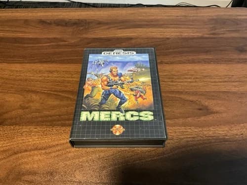 Mercs (Sega Genesis, 1991) CIB Complete
